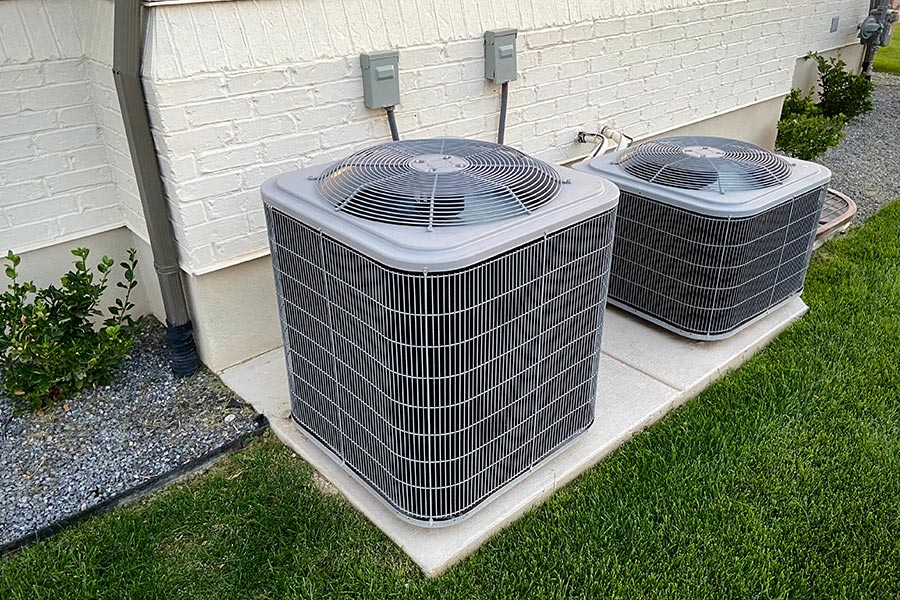 hvac units installed at residential property exteriors miami fl